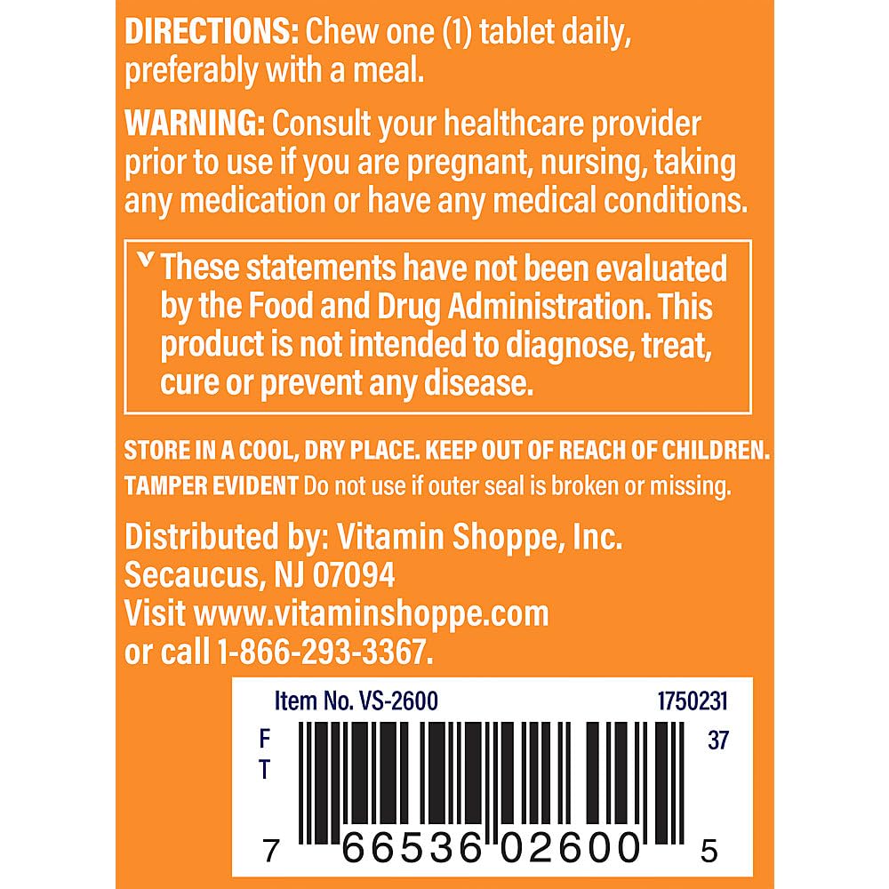 The Vitamin Shoppe Probiotics - Digestive Health, Gut Flora Balance & Immune System Support