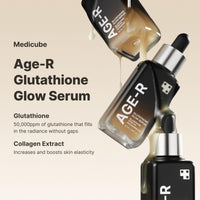 Thumbnail for Medicube AGE-R Glutathione Glow Serum - Antioxidant & Elasticity Care Serum for 24Hr Pure Radiance, Korean Glass Glow Skin, Daily Use for Youthful Skin, Korean Skincare