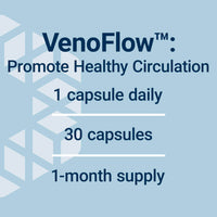 Thumbnail for Life Extension VenoFlow™, nattokinase Enzyme, French Maritime Pine bark Extract, Supports Healthy Vascular Function, arm and Leg Circulation, Gluten Free, Non-GMO, Vegetarian, 1-Daily, 30 Capsules