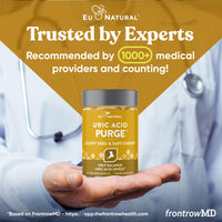 Thumbnail for Eu Natural Purge Uric Acid Flush - Eat & Drink What You Want - Uric Acid Support for Joints & Mobility with Celery Seed, Tart Cherry & Chanca Piedra - 60 Vegetarian Capsules