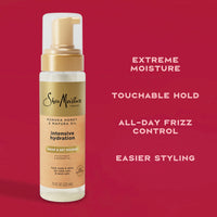 Thumbnail for Shea Moisture Manuka Honey & Mafura Oil Wrap & Set Mousse Hydrating Made for Hold, Body, & Shine 7.5 oz