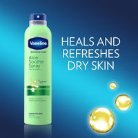 Thumbnail for Vaseline Aloe Soothe Spray 2-Pack – Non-Greasy, Fast-Absorbing All-Over Soothing Moisturizer for Dry Skin + Original Lip Therapy for Soft, Smooth Lips