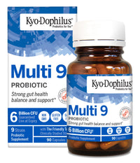 Thumbnail for Kyolic Kyo-Dophilus Multi 9 Probiotic, Strong Gut Health Balance and Support*, 90 Capsules
