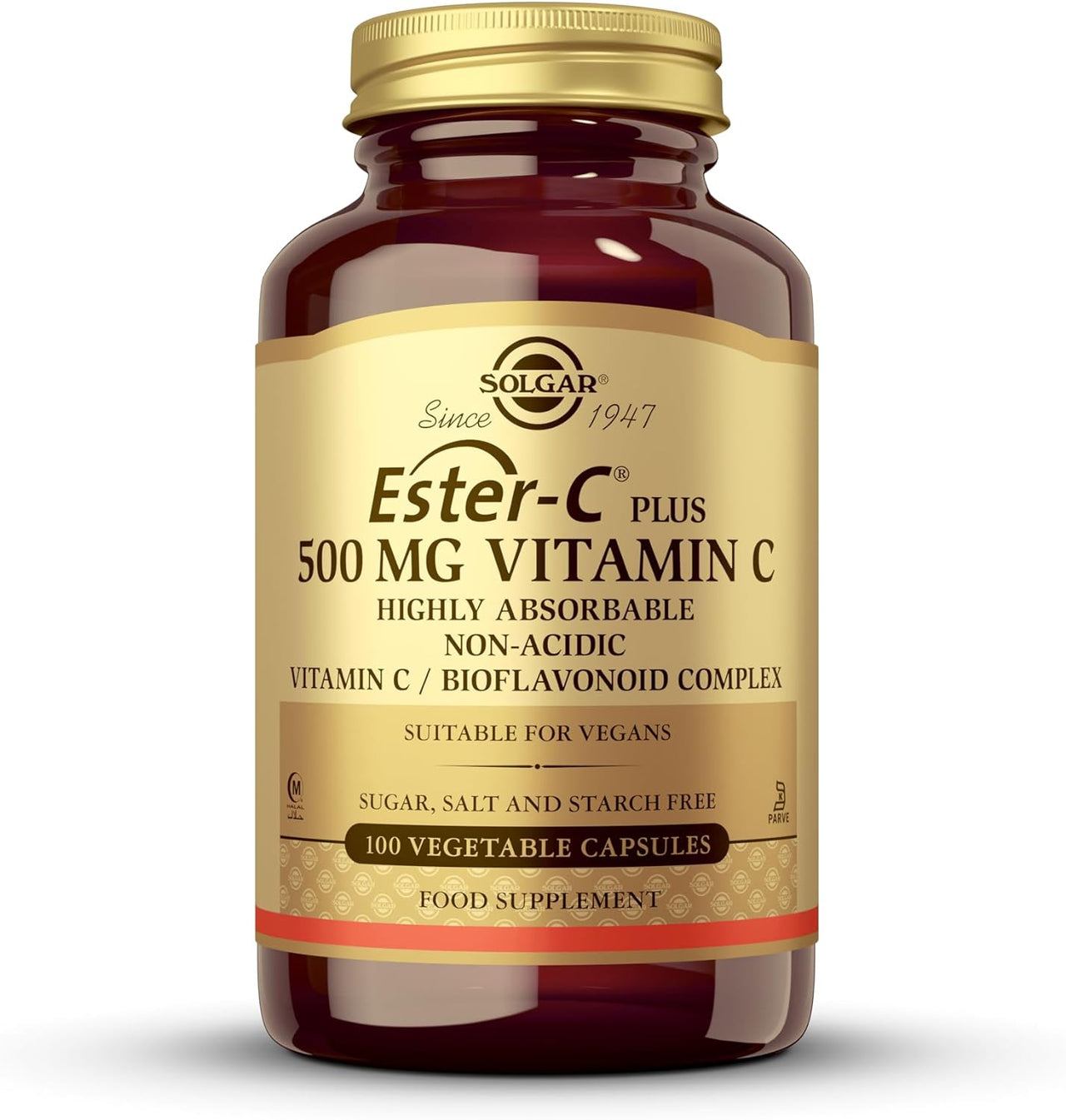 Solgar Ester-C Plus 500 mg Vitamin C Vegetable Capsules