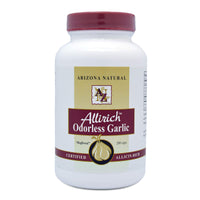 Thumbnail for Arizona Natural Allirich (Allicin-Rich) Odorless Garlic Soft-gels