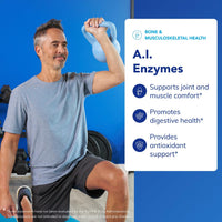 Thumbnail for Pure Encapsulations A.I. Enzymes | Balanced Plant Enzyme Formula for Joint, Muscle and Digestive Support* | 120 Capsules