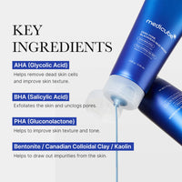 Thumbnail for medicube Zero Pore Blackhead Mud Facial Mask - Skin Cooling & Pore Tightening - 3 Minute Quick Dry Formula with AHA, BHA, PHA, and Pore-Purifying Clay - Korean Mud Mask 3.52 oz