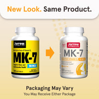Thumbnail for Jarrow Formulas MK-7 90 mcg - Bioactive Form of Vitamin K2-120 Servings (Softgels) - for Bone & Cardiovascular Health - Vitamin K2 MK-7 Dietary Supplement - Gluten Free