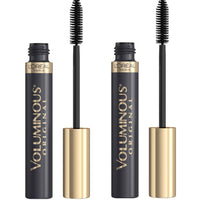 Thumbnail for L’Oreal Paris Original Voluminous Mascara, Building Mascara Volume and Length Formula, Washable, Blackest Black, 0.28 Fl Oz., 2 Count