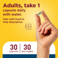 Thumbnail for Nature Made 3-in-1 Joint Comfort Capsules, Chaste Tree, Ginger & Boswellia, Joint Supplements for Men and Women, 30 Capsules, 30 Day Supply