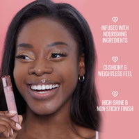 Thumbnail for Kaja Lip Balm - Gloss Shot 03 Honey Drizzle | High Shine, Non-Sticky, with Jojoba Oil, Sheer, Hydrating, Juicy, Plumper Looking, Non-irritating, Shea Butter, Nourishing Treatment, 0.14 FL Oz