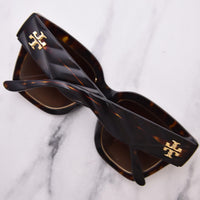 Thumbnail for Tory Burch Sunglasses TY 7180 U 172813 Dark Tortoise