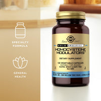 Thumbnail for Homocysteine Modulators Solgar 120 VCaps
