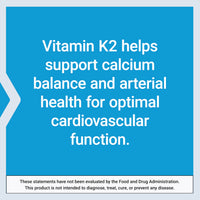 Thumbnail for Life Extension Low Dose Vitamin K2 – Supports Arterial Health – Non-GMO, Gluten-Free – 90 Softgels