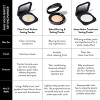 Thumbnail for LAURA GELLER NEW YORK Baked Blurring + Setting Powder, Translucent Makeup Setting Powder For Soft-Focus Finish Minimize Fine Lines and Pores, Tan/Deep
