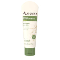Thumbnail for Aveeno Daily Moisturizing Body Lotion with Soothing Oat and Rich Emollients to Nourish Dry Skin, Fragrance-Free, 2.5 fl. oz