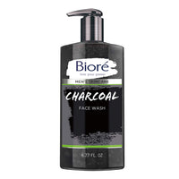 Thumbnail for Bioré Men's Skincare Charcoal Face Wash, Deep Cleans Pores & Refreshes Skin, 6.77 Fl. Ounces