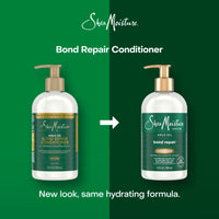 Thumbnail for Shea Moisture Bond Repair Conditioner Amla Oil Strengthens And Repairs Hair Bonds With Hydroplex Technology And Amla Oil For Less Breakage With Restorative HydroPlex Infusion 13 FlOz