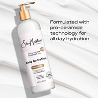 Thumbnail for SheaMoisture Daily Hydration Body Lotion with 100% Virgin Coconut Oil, Shea Butter, Coconut Milk and Pro-Ceramides, Quickly Nourish & Soften Skin, 24H Moisturizing 16 oz
