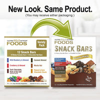 Thumbnail for Maple, Nuts, Sea Salt, Variety Pack Snack Bars, Simple Ingredients, 7 g Plant-Based Protein, 6 g Fiber, No Artificial Colors, Flavors, Sweeteners, Preservatives, 1.4 oz (40 g) Each, 12 Bars