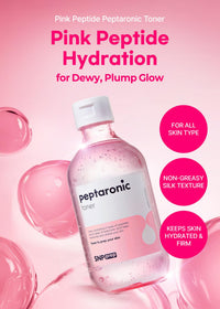 Thumbnail for Snp 6 Peptides + 5 Hyaluronic Acid Facial Toner | Moisturizing, Soothing & Firming Korean Skincare for Dry & Sensitive Skin | Daily Face Toner | Peptaronic | 10.8 Fl Oz
