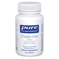 Thumbnail for Pure Encapsulations Chaste Tree (Vitex) - Supports Menstrual Cycle Regularity - for Breast Comfort* - Women's Supplement - Hormonal Balance Support - Non-GMO & Vegan - 120 Capsules