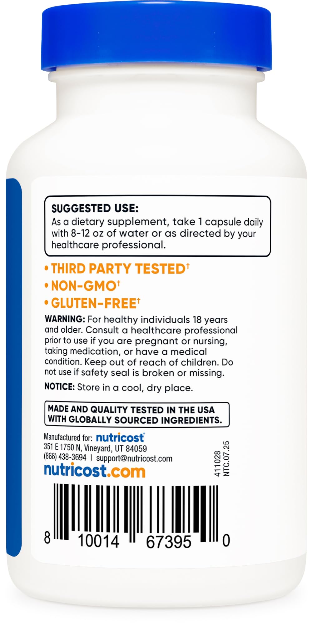 Nutricost Passion Flower Extract 120 Capsules for 120 Servings Per Bottle - Gluten Free, Non-GMO, and Vegetarian Friendly