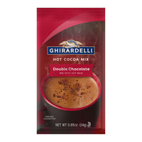 Thumbnail for Ghirardelli Double Chocolate Hot Cocoa Mix, 0.85-Ounce Packets (Pack of 10)
