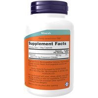 Thumbnail for NOW Foods Supplements, Potassium Citrate 99 mg, Supports Electrolyte Balance and Normal pH*, Essential Mineral, 180 veg Capsules