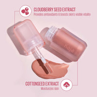 Thumbnail for Kaja Multi-purpose Liquid Eyeshadow & Blush - Whipped Dream | with Cotton Seed Oil, 4 Shades, Buildable, Blendable, Airy Semi-matte Finish, 03 Rose Macaron, 0.17 Oz