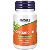 Thumbnail for NOW Foods Supplements, Oregano Oil with Ginger and Fennel Oil, Enteric Coated, 90 Softgels