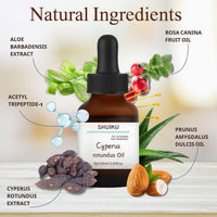 Thumbnail for Cyperus Rotundus Oil for Hair Removal 2 PACKS – 100% Pure Natural Cyprus Oil – Organic Herbal Cypress Root Extract for Smooth Skin, Reducing Body Hair Growth, Ingrown Hair & Nourishment – 60ml