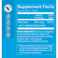 Thumbnail for The Vitamin Shoppe Selenium 100MCG - Antioxidant Protection, Thyroid Health & Immune Support, Essential Mineral (300 Tablets)