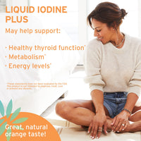 Thumbnail for Life-flo Liquid Iodine Plus 150 mcg, Supplement for Thyroid Support,* Healthy Energy & Metabolism Formula* with Iodine & Potassium Iodide (Natural Orange Flavor)