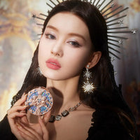 Thumbnail for Flower Knows Little Angel Embossed Highlighter-Rosy Pearl Highlighter Powder,Dreamy Pink Shimmer,Long-Lasting Soft Ethereal Glow,Feather-Light,Soft Sculpting Velvet Finish(L01 Eros's Fable)