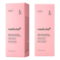 Thumbnail for medicube PDRN Caffeine Overnight Wrapping Peel Off Facial Mask | Firming, Depuffing & Hydration | Salmon DNA + Caffeine + Collagen For Refined, Glass Skin & Face Contour Support | Korean Skin Care