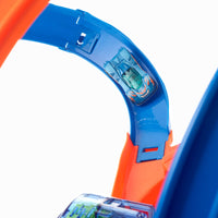 Thumbnail for Hot Wheels Track Set and Toy Car, Large-Scale Motorized Track with 3 Corkscrew Loops, 3 Crash Zones and Toy Storage (Amazon Exclusive)