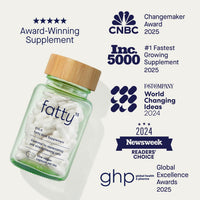 Thumbnail for Fatty15 C15:0 Pentadecanoic Acid Supplement The Longevity Nutrient - 90 Vegan Capsules - 3X Cellular Benefits of Fish Oil EPA Omega 3 Supplements - Liver Support & Mitochondrial Health