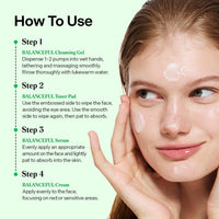 Thumbnail for Torriden BALANCEFUL Cica Trial Kit, 5D Cica Infused Daily Skincare Kit - 4 Step Regimen with Cleansing Gel, Toner Pad, Serum, and Cream | Travel Essential | Korean Skin Care Set