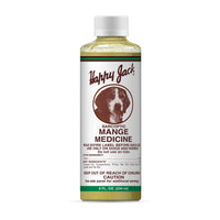 Thumbnail for HAPPY JACK Mange Medicine & Treatment for Dogs & Horses - Brings Soothing Itch Relief to Severe Mange, Fungi, Allergies, Eczema & Most Dog Skin Irritation (8 oz)