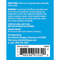 Thumbnail for The Vitamin Shoppe Niacinamide 500MG, Supports Cholesterol Levels Already (100 Capsules)