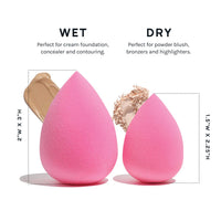 Thumbnail for AOA Studio Collection makeup Sponge Set Latex Free and High-definition Set of 6 makeup Wonder blender For Powder Cream and Liquid, Super Soft Wonder Beauty Cosmetic