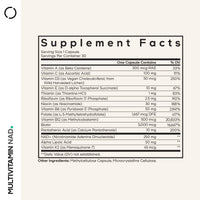 Thumbnail for Codeage Multivitamin NAD Supplement - NAD+ Energy & Healthy Aging Support - Vitamin D3 K2, P5P, Methylated B12, Alpha Lipoic Acid, Folate, Riboflavin, Biotin, B Complex Pills - Non-GMO - 30 Capsules