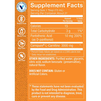 Thumbnail for The Vitamin Shoppe L-Carnitine Liquid 3000mg - Fat Metabolism & Energy Boost | Amino Acid Supplement | 16 oz Raspberry | Sugar-Free
