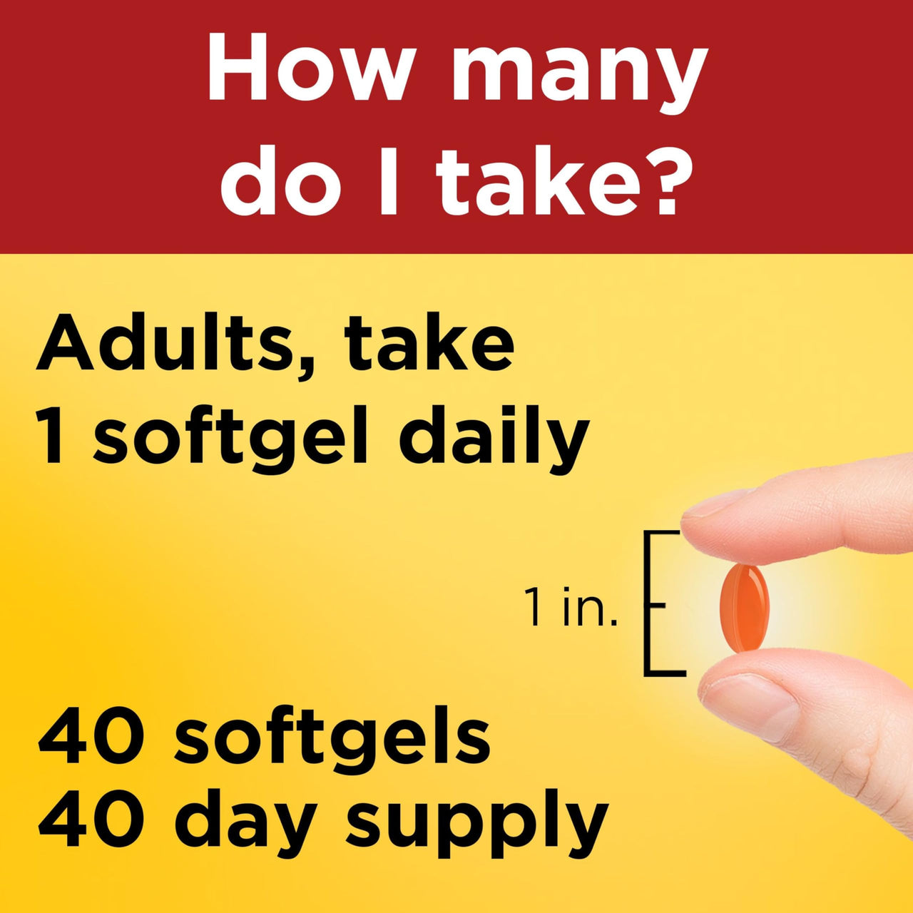 Nature Made CoQ10 100mg, 40 Liquid Softgels