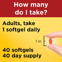 Thumbnail for Nature Made CoQ10 100mg, 40 Liquid Softgels