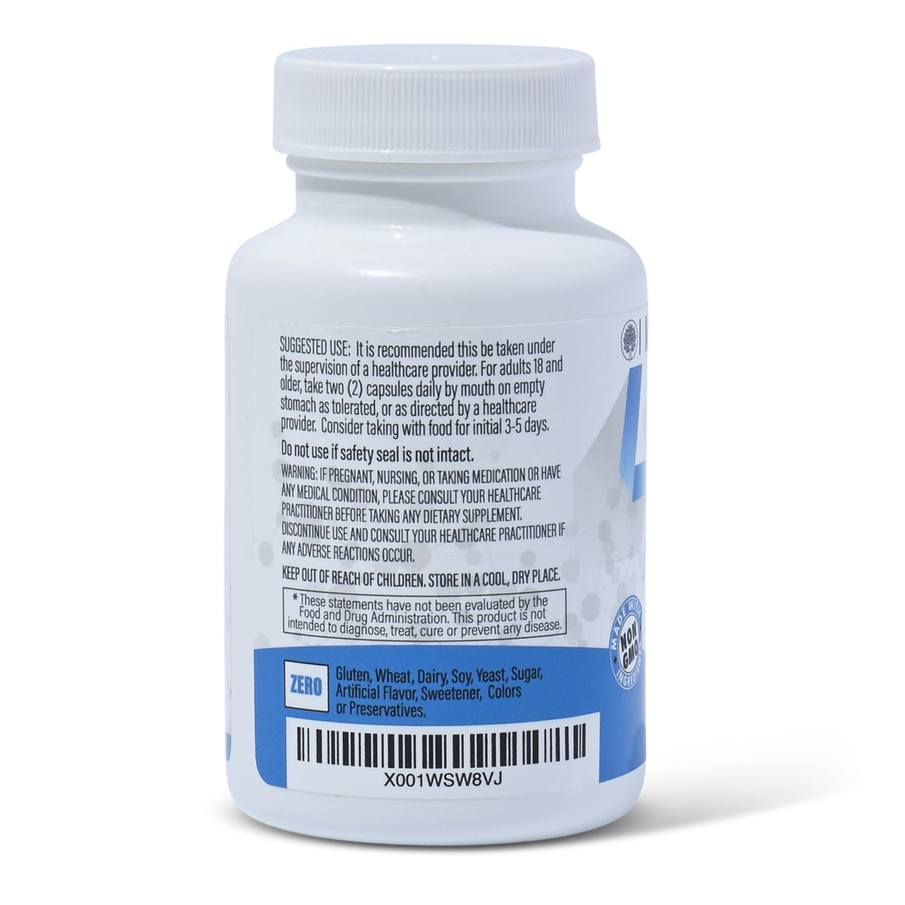 IMMUNOVITES Stabilized R-Alpha Lipoic Acid ((True)) 600mg per Serving [[High Potency & up to 40x Increased Absorption]] (Na R-ALA) (Na R-LA) (Na R-Lipoate) (1 Bottle)