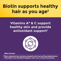 Thumbnail for Nature Made Hair Growth Softgels, Clinically Studied Lustriva + Biotin, Vitamin C & A, Hair Growth Vitamins - Support Healthy Hair as You Age, 30 Softgels, 30 Day Supply