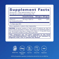 Thumbnail for Pure Encapsulations Vitamin D3 Liquid | Supplement to Support Bone, Breast, Cardiovascular, Colon, and Immune Health* | 0.75 fl. oz.