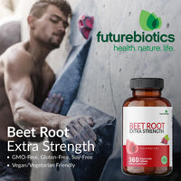 Thumbnail for Futurebiotics Beet Root Extra Strength, Non-GMO, 120 Vegetarian Tablets